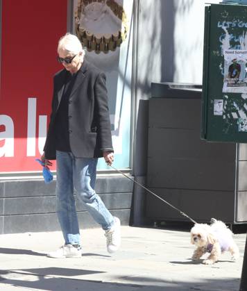 Ellen Barkin walking her dog and stopping to buy bread from a street vendor in the West Village Featuring: Ellen Barkin Where: New York City, New York, United States When: 11 Apr 2026 Credit: Rob Davis INSTARimages EDITORIAL USE ONLY. NOT FOR USE BY NEWSPAPERS BASED IN THE UK. Copyright: xx instar55611823