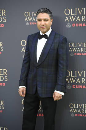 2026 Olivier Awards, Royal Albert Hall, London, UK, 12 April 2026. Nick Mohammed at the 2026 Olivier Awards, Royal Albert Hall, London, UK, 12 April 2026., Credit:Justin Ng Avalon United Kingdom, London Copyright: xJustinxNgx xAvalonx 1090431471