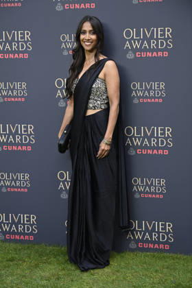 2026 Olivier Awards, Royal Albert Hall, London, UK, 12 April 2026. Mythili Prakash at the 2026 Olivier Awards, Royal Albert Hall, London, UK, 12 April 2026., Credit:Justin Ng Avalon United Kingdom, London Copyright: xJustinxNgx xAvalonx 1090433400