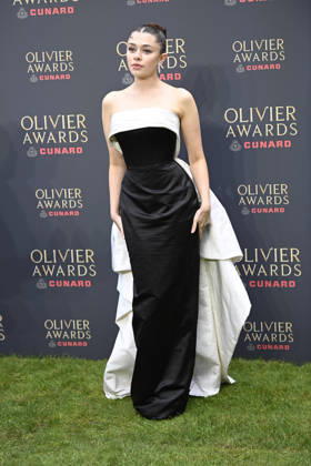 2026 Olivier Awards, Royal Albert Hall, London, UK, 12 April 2026. Isis Hainsworth at the 2026 Olivier Awards, Royal Albert Hall, London, UK, 12 April 2026., Credit:Justin Ng Avalon United Kingdom, London Copyright: xJustinxNgx xAvalonx 1090436290