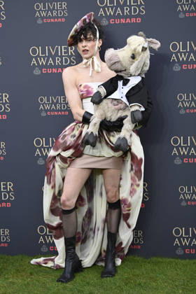 2026 Olivier Awards, Royal Albert Hall, London, UK, 12 April 2026. Jo Foster at the 2026 Olivier Awards, Royal Albert Hall, London, UK, 12 April 2026., Credit:Justin Ng Avalon United Kingdom, London Copyright: xJustinxNgx xAvalonx 1090438176