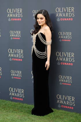 . 12 04 2026. London, United Kingdom. Rachel Zegler arriving at The Olivier Awards in London.  xStephenxLockx xi-Imagesx IIM-26693-0014