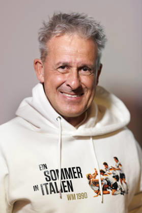 Fußballspieler Pierre Littbarski bei einem Special Screening des Films Ein Sommer in Italien - eine Dokumentation über den deutschen Triumph bei der WM 1990 in Italien - im Filmpalast Köln. Köln, 12.04.2026 NRW Deutschland Copyright: xChristophxHardtx
