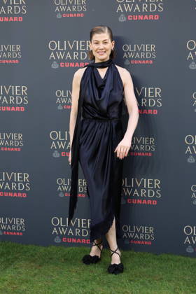 . 12 04 2026. London, United Kingdom. Rosamund Pike arriving at The Olivier Awards in London.  xStephenxLockx xi-Imagesx IIM-26693-0026