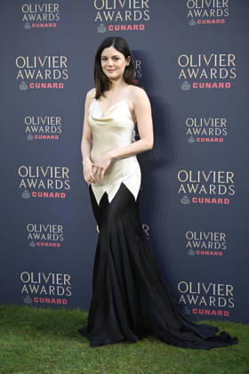 2026 Olivier Awards, Royal Albert Hall, London, UK, 12 April 2026. Monica Barbaro at the 2026 Olivier Awards, Royal Albert Hall, London, UK, 12 April 2026., Credit:Justin Ng Avalon United Kingdom, London Copyright: xJustinxNgx xAvalonx 1090454891