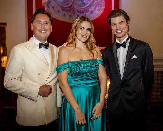 11-04-2026 Rome Clemens van Steijn, H.H. Princess Olimpia Colonna di Paliano and Vincent Baron von Preuschen von und zu Liebenstein attends the Convivia Romana Gala Weekend of the Black Tulip Society Italy Â  Copyright: xPPEx