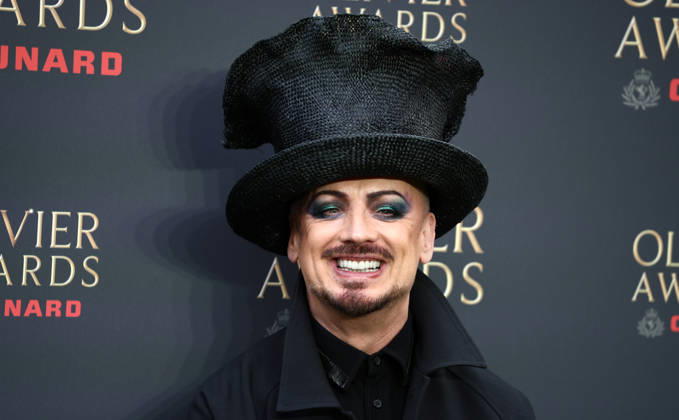 The 2026 Olivier Awards at the Royal Albert Hall in London, England. Boy George attends the Olivier Awards at the Royal Albert Hall in London on the 12th April 2026. London Royal Albert Hall UK Copyright: xFredxDuvalx