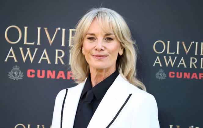 The 2026 Olivier Awards at the Royal Albert Hall in London, England. Tamzin Outhwaite attends the Olivier Awards at the Royal Albert Hall in London on the 12th April 2026. London Royal Albert Hall UK Copyright: xFredxDuvalx
