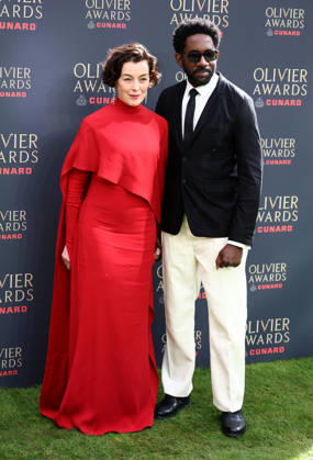 The 2026 Olivier Awards at the Royal Albert Hall in London, England. Olivia Williams and husband Rhashan Stone attend the Olivier Awards at the Royal Albert Hall in London on the 12th April 2026. London Royal Albert Hall UK Copyright: xFredxDuvalx