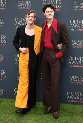 The 2026 Olivier Awards at the Royal Albert Hall in London, England. Stephen Libby and Daniel Quirke attend the Olivier Awards at the Royal Albert Hall in London on the 12th April 2026. London Royal Albert Hall UK Copyright: xFredxDuvalx