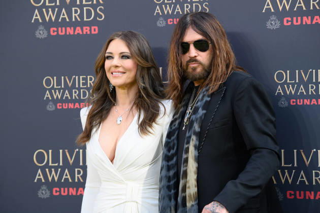 The Olivier Awards 2026 Arrivals at Royal Albert Hall, London, UK Elizabeth Hurley and Billy Ray Cyrus attends The Olivier Awards 2026 at Royal Albert Hall, London, England, UK on Sunday 12 April, 2026., Credit:Justin Ng Avalon UK, England, London, Royal Albert Hall Copyright: xJustinxNgx xAvalonx 1090512308