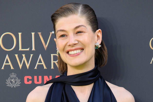 The Olivier Awards 2026 Arrivals at Royal Albert Hall, London, UK Rosamund Pike attends The Olivier Awards 2026 at Royal Albert Hall, London, England, UK on Sunday 12 April, 2026., Credit:Justin Ng Avalon UK, England, London, Royal Albert Hall Copyright: xJustinxNgx xAvalonx 1090512402