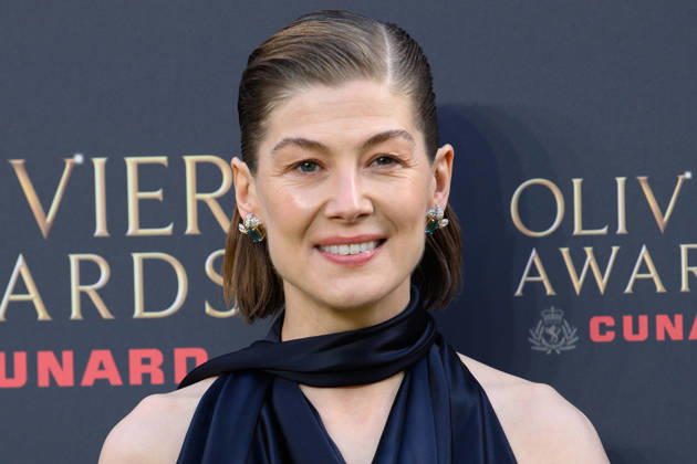 The Olivier Awards 2026 Arrivals at Royal Albert Hall, London, UK Rosamund Pike attends The Olivier Awards 2026 at Royal Albert Hall, London, England, UK on Sunday 12 April, 2026., Credit:Justin Ng Avalon UK, England, London, Royal Albert Hall Copyright: xJustinxNgx xAvalonx 1090512424