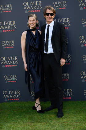 The Olivier Awards 2026 Arrivals at Royal Albert Hall, London, UK Rosamund Pike and partner Robie Uniacke attends The Olivier Awards 2026 at Royal Albert Hall, London, England, UK on Sunday 12 April, 2026., Credit:Justin Ng Avalon UK, England, London, Royal Albert Hall Copyright: xJustinxNgx xAvalonx 1090512433