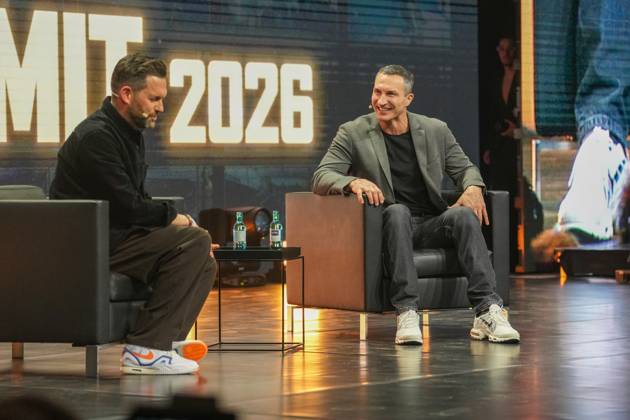 The Founder Summit 2026 Wladimir Klitschko und Matthias Killing beim The Founder Summit 2026 im RheinMain CongressCenter (RMCC) in Wiesbaden am 12.04.2026 Wiesbaden RheinMain CongressCenter Hessen