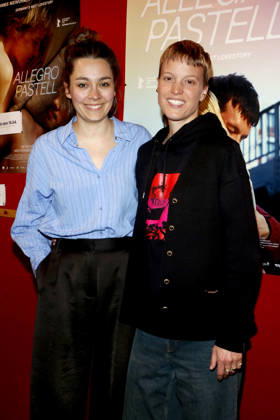 Allegro Pastell , Filmpremiere im Delphi Lux, Berlin, 12.04.2026 Regisseurin Anna Roller und Hauptdarstellerin Syl Faligant bei der Berlin Premiee von ALLEGRO PASTELL im Delphi LUX Kino in Berlin am 12.04.2025 Berlin Delphi Lux Copyright: xAnitaxBuggex