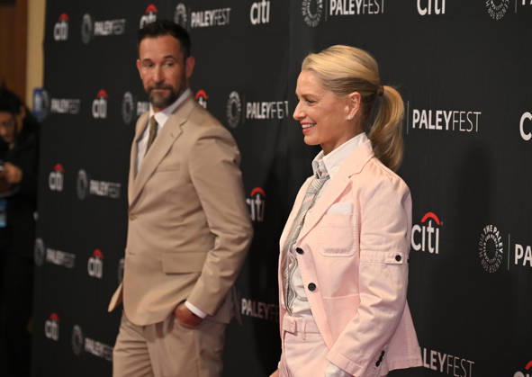 ˜The Pitt™ - 2026 PaleyFest LA Noah Wyle and Katherine LaNasa arriving to the panel for HBO Max™s ˜The Pitt™ during the 2026 PaleyFest LA held at the Dolby Theatre on April 12, 2026 in Hollywood, CA. Hollywood Dolby Theatre California USA Copyright: xLeexWattsx xAFF-USA.comx