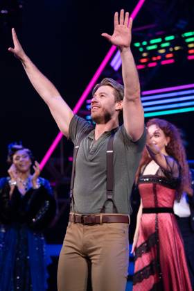 Constantine Rousouli on stage for TITANIQUE Opening Night on Broadway Curtain Call, St. James Theatre, New York, NY, April 12, 2026. Photo By: Simon Lindenblatt Everett Collection TITANIQUE Opening Night on Broadway Curtain Call PUBLICATIONXNOTxINxCANxCHNxFRAxITAxJPNxNORxPOLxRUSxESPxUKxUSA