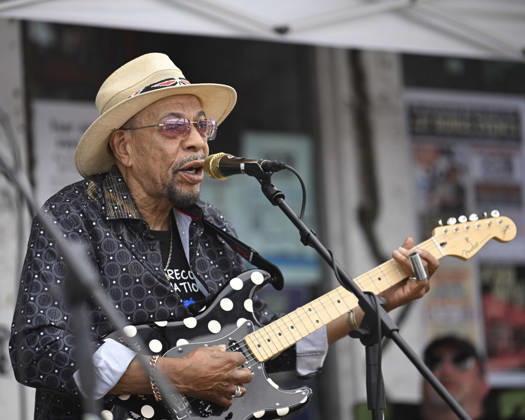 April 12, 2026, Clarksdale, Ms, United States of America: JOHN PRIMER during day five of the 2026 Juke Joint Festival on April 12, 2026 in Clarksdale, Mississippi. Clarksdale United States of America - ZUMAw132 20260412_zap_w132_008 Copyright: xTomxWalkox