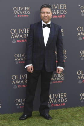 Nick Mohammed bei der Verleihung der Olivier Awards 2026 in der Royal Albert Hall. 12.04.2026