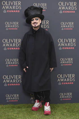 Boy George bei der Verleihung der Olivier Awards 2026 in der Royal Albert Hall. 12.04.2026