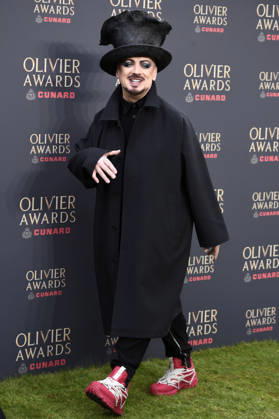 Boy George bei der Verleihung der Olivier Awards 2026 in der Royal Albert Hall. 12.04.2026