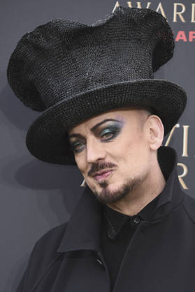 Boy George bei der Verleihung der Olivier Awards 2026 in der Royal Albert Hall. 12.04.2026