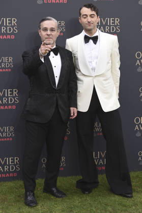 Andy Nyman und Marc Antolin bei der Verleihung der Olivier Awards 2026 in der Royal Albert Hall. 12.04.2026