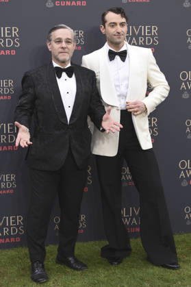 Andy Nyman und Marc Antolin bei der Verleihung der Olivier Awards 2026 in der Royal Albert Hall. 12.04.2026