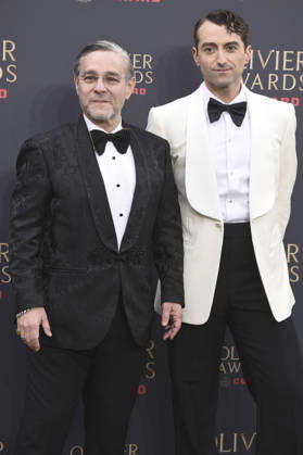 Andy Nyman und Marc Antolin bei der Verleihung der Olivier Awards 2026 in der Royal Albert Hall. 12.04.2026