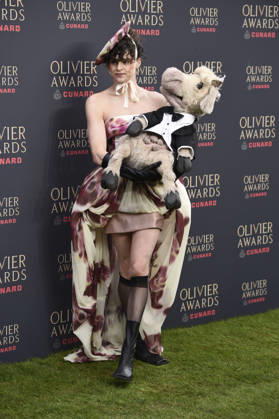 Jo Foster bei der Verleihung der Olivier Awards 2026 in der Royal Albert Hall. 12.04.2026