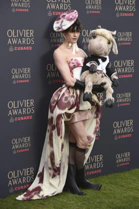 Jo Foster bei der Verleihung der Olivier Awards 2026 in der Royal Albert Hall. 12.04.2026