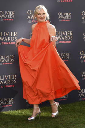 Jo Whiley bei der Verleihung der Olivier Awards 2026 in der Royal Albert Hall. 12.04.2026