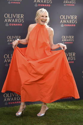 Jo Whiley bei der Verleihung der Olivier Awards 2026 in der Royal Albert Hall. 12.04.2026