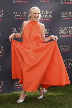 Jo Whiley bei der Verleihung der Olivier Awards 2026 in der Royal Albert Hall. 12.04.2026