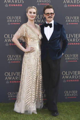 Jessica Swale und Tom Fletcher bei der Verleihung der Olivier Awards 2026 in der Royal Albert Hall. 12.04.2026
