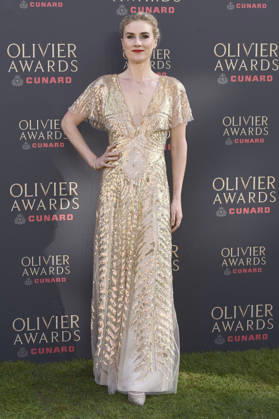 Jessica Swale bei der Verleihung der Olivier Awards 2026 in der Royal Albert Hall. 12.04.2026