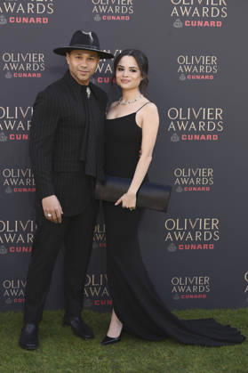 Corbin Bleu mit Ehefrau Sasha Clements bei der Verleihung der Olivier Awards 2026 in der Royal Albert Hall. 12.04.2026