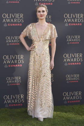 Jessica Swale bei der Verleihung der Olivier Awards 2026 in der Royal Albert Hall. 12.04.2026
