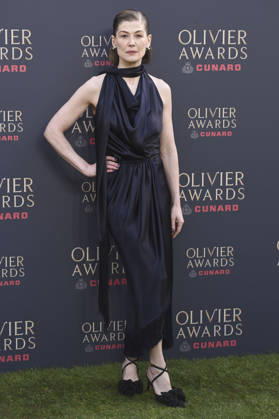 Rosamund Pike bei der Verleihung der Olivier Awards 2026 in der Royal Albert Hall. 12.04.2026