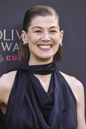 Rosamund Pike bei der Verleihung der Olivier Awards 2026 in der Royal Albert Hall. 12.04.2026