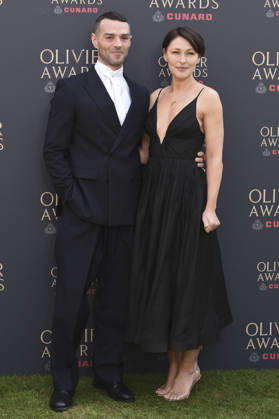 Matt Willis mit Ehefrau Emma Willis bei der Verleihung der Olivier Awards 2026 in der Royal Albert Hall. 12.04.2026
