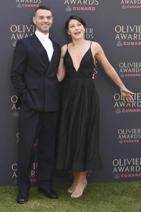 Matt Willis mit Ehefrau Emma Willis bei der Verleihung der Olivier Awards 2026 in der Royal Albert Hall. 12.04.2026