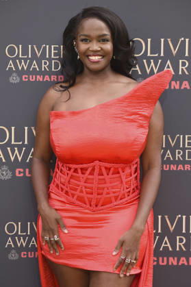Otlile Oti Mabuse bei der Verleihung der Olivier Awards 2026 in der Royal Albert Hall. 12.04.2026