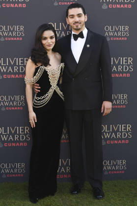 Rachel Zegler und Diego Andres Rodriguez bei der Verleihung der Olivier Awards 2026 in der Royal Albert Hall. 12.04.2026