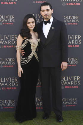 Rachel Zegler und Diego Andres Rodriguez bei der Verleihung der Olivier Awards 2026 in der Royal Albert Hall. 12.04.2026