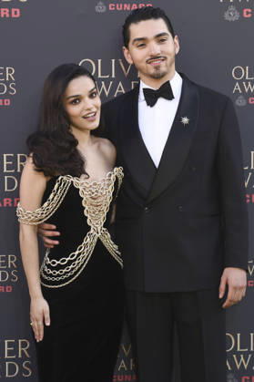 Rachel Zegler und Diego Andres Rodriguez bei der Verleihung der Olivier Awards 2026 in der Royal Albert Hall. 12.04.2026