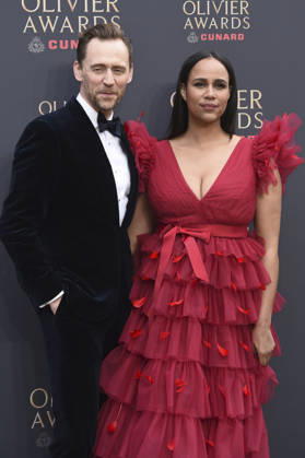 Tom Hiddlestone und Zawe Ashton bei der Verleihung der Olivier Awards 2026 in der Royal Albert Hall. 12.04.2026