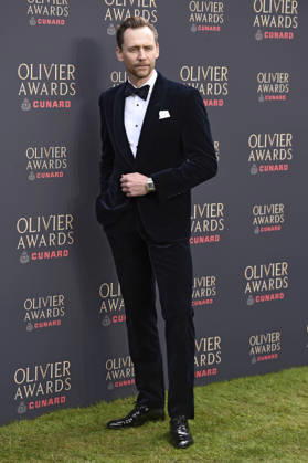 Tom Hiddlestone bei der Verleihung der Olivier Awards 2026 in der Royal Albert Hall. 12.04.2026