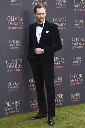 Tom Hiddlestone bei der Verleihung der Olivier Awards 2026 in der Royal Albert Hall. 12.04.2026